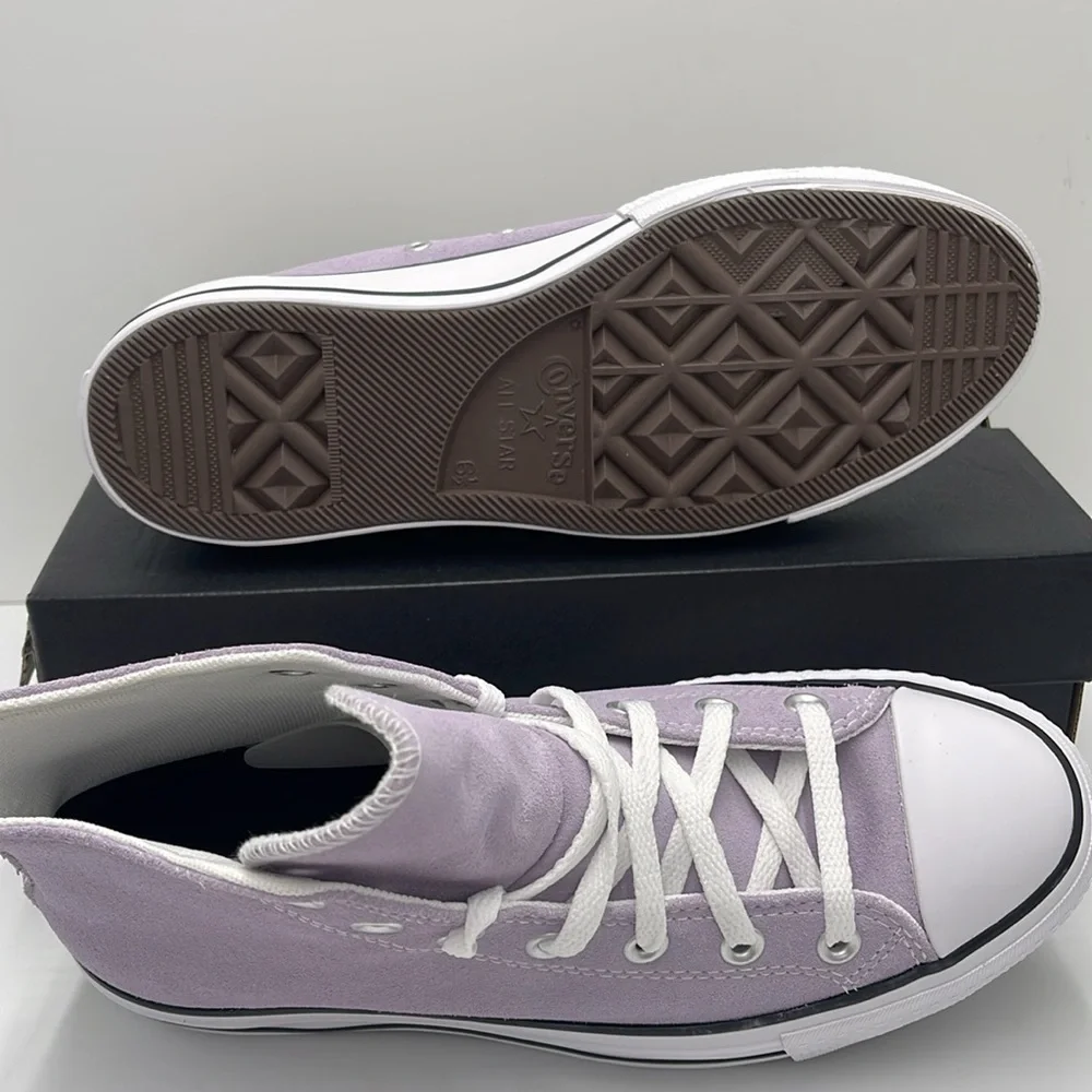 Converse Women's A15198C CTAS LIFT HI VAPOR VIOLET/WHITE/BLACK High Top Platform